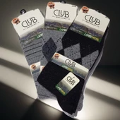 Club Lamswool Yün Erkek Kışlık Çorap 3 Adet - 2