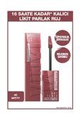 Maybelline New York Super Stay Vinyl Ink 40 Witty Ruj thumbnail 1