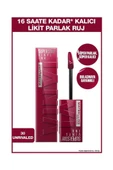 Maybelline New York Super Stay Vinyl Ink 30 Unrivaled Ruj thumbnail 1