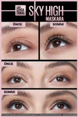 Maybelline New York Lash Sensational Sky High 01 Ekstra Siyah Maskara - 3