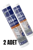 Bostik S564 Nötral Cephe Silikonu Beyaz x2 Adet thumbnail 2
