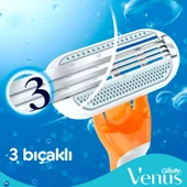 Gillette Venus Riviera Kadın 2'li Tıraş Bıçağı - 4