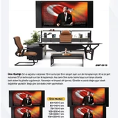 DERİ ÜZERİ UV BASKILI ÇERÇEVELİ MAKAM ATATÜRK PANOSU 14-150*250 - 1