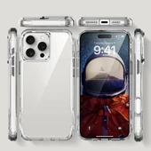 Apple iPhone 16 Pro Kılıf Airbagli Şeffaf Redclick İncek Kapak thumbnail 5