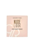 Golden Rose Nude Look Sheer Baked Powder Fair Glow Pudra - 2