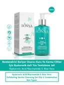 Ronna Beauty Besleyici Ve Onarıcı Temizleme Jeli Face Cleasing Gel 200 ml Hyaluronic Acid Niacinamide - 1