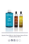 Ronna Beauty Göz Çevresi Aydınlatıcı Ve Renk Tonu Eşitleyici Cilt Bakım Seti - 1