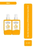 Sinoz Ultra Yüksek Koruyucu SPF50 Güneş Krem Sprey 200 ml x2 - 1
