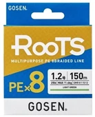 Gosen X8 Roots PE 8 Örgü Spin İp Misina 150mt A.Yeşil  2.0 PE - 1