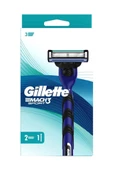 Gillette Mach 3 Sport Tıraş Makinesi 2'li Yedek Tıraş Bıçağı - 1