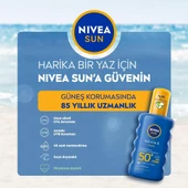 Nivea Sun Koruma&Nem SPF 50+ Nemlendirici Güneş Koruyucu 200 ml - 4