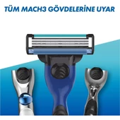 Gillette Mach 3 Sport Tıraş Makinesi 2'li Yedek Tıraş Bıçağı - 7