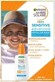 Garnier Ambre Solaire Kids SPF50 Sensitive Advanced 150 ml Güneş Koruyucu Sprey - 3