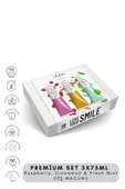 Ohlala Raspberry, Cinnamon&Fresh Mint Premium Set 3 x 75 ml Diş Macunu Seti - 2