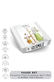 Ohlala Pistachio Mint 75 ml+Cinnamon Mint 15 ml+Bambu Diş Fırçası Pause Diş Bakım Set - 2