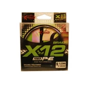 Captain X12 Power PE 12 Örgü Spin İp Misina 150mt Green White  0.22 mm thumbnail 2