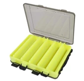 Captain 7218 Sahte Balık Kutusu 10 Gözlü 20x15x4.5cm  Yellow - 3
