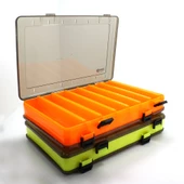 Captain 7219 Sahte Balık Kutusu 14 Gözlü 27x17x5.5cm  Orange - 3