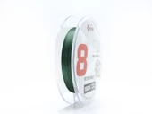 Captain X8 Kadett Tech PE 8 Örgü Spin İpi 150mt Dark Green  0.18 mm - 2