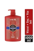 Old Spice Captain Erkekler İçin Duş Jeli Ve Şampuan 1000 Ml Ekstra-Xl - 1