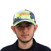 Captain Fisherman Cap  Camo Green - 1