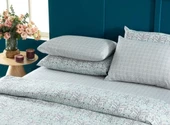 English Home Primrose Kolay Ütülenir Çift Kişilik Nevresım 200x220 Cm Mavi - 2