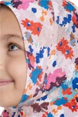 Bebe Mavisi Pratik Hazır Geçmeli Genç Tesettür Bone Jakar Desenli Hijab 2408_11 thumbnail 5