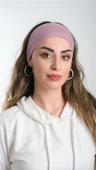 Gül Kurusu Bandana Saç Bandı Viskon Düz 3012_18 - 1