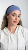 İndigo Bandana Saç Bandı Viskon Düz 3012_34 - 1