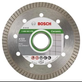 Bosch Best Serisi Seramik İçin Extra Temiz Kesim Turbo Segman  Elmas Kesme Diski 115 mm - 1