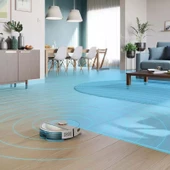 Philips HomeRun 3000 Serisi Aqua XU3000/02 Beyaz Akıllı Robot Süpürge - 3