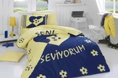 Örtüm Dijital Çocuk/Genç Tek Kişilik Uyku Seti-Fenerbahçe - 1