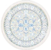 Brillant Latex Yuvarlak Kaymaz Taban Halı-SARMAŞIK HLD11309.801-(150Q) - 3