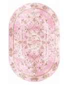 Brillant Latex Oval Kaymaz Taban Halı-BEST HLE11308.803-(130x190) - 1