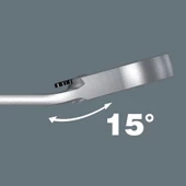 Wera 6001 Joker 18mm Cırcır Mafsal Açık Ağız Anahtar 05020073001 - 5