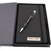 Özel Kutusunda İsme Özel Defter Kalem Seti Öğretmenler Günü - 1