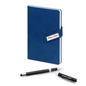İsme Özel Mıknatıslı Defter Padli Roller Kalem Seti Siyah - 8