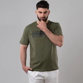 REGULAR FİT SIFIR YAKA PENYE ERKEK T-SHİRT thumbnail 2