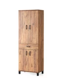 Ekonomik Mutfak Ofis Çok Amaçlı Dolap 60x40x180 - 5