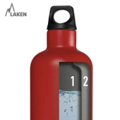 Laken Çelik 18/8 Futura Termos Şişe 0,50L - Kırmızı LKTE5R - 5