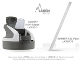 Laken Çelik 18/8 Summit Termos Şişe 0,50L - Siyah LKTS5N - 3