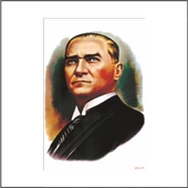 Atatürk Posteri - 6-300*450 cm - 1
