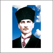 Atatürk Posteri - 4-150*225 cm thumbnail 1