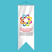 Gençlik Projeleri Destek Programı Kırlangıç Flama 70x200 cm thumbnail 3