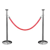 Protokol Köşesi Krom Bariyer - 75 cm thumbnail 3
