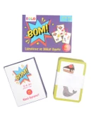 Bom! Eşleştirme ve Dikkat Oyunu 80 Kart - 1