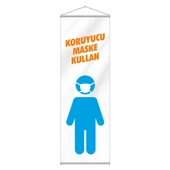 Koruyucu Maske Kırlangıç Flama 50x150 - 2