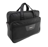 Sırımsı Siyah 1900 Denye Kumaş Laptop & Evrak Çantası (160) - 2