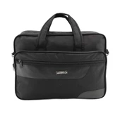 Sırımsı Siyah 1900 Denye Kumaş Laptop & Evrak Çantası (162) - 3