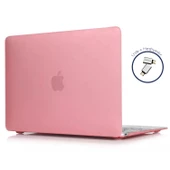 Macbook Air M1 Kılıf 13 inç Mat Buzlu Flu (TouchID'li M1 Air) A2337 A2179 A1932 ile Uyumlu - 12